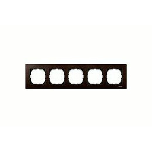 

MTN4055-3471 Рамка M-Elegance Венге 5-постовая Merten, M-Elegance MTN4055-3471