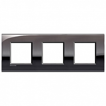 

LNE4802M3PT Рамка LivingLight Air Олово 2+2+2 модуля Bticino, LivingLight Air LNE4802M3PT