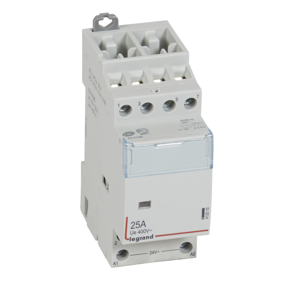 

412510 CX3 Контактор 24V 4НО 25А Legrand, CX3 412510