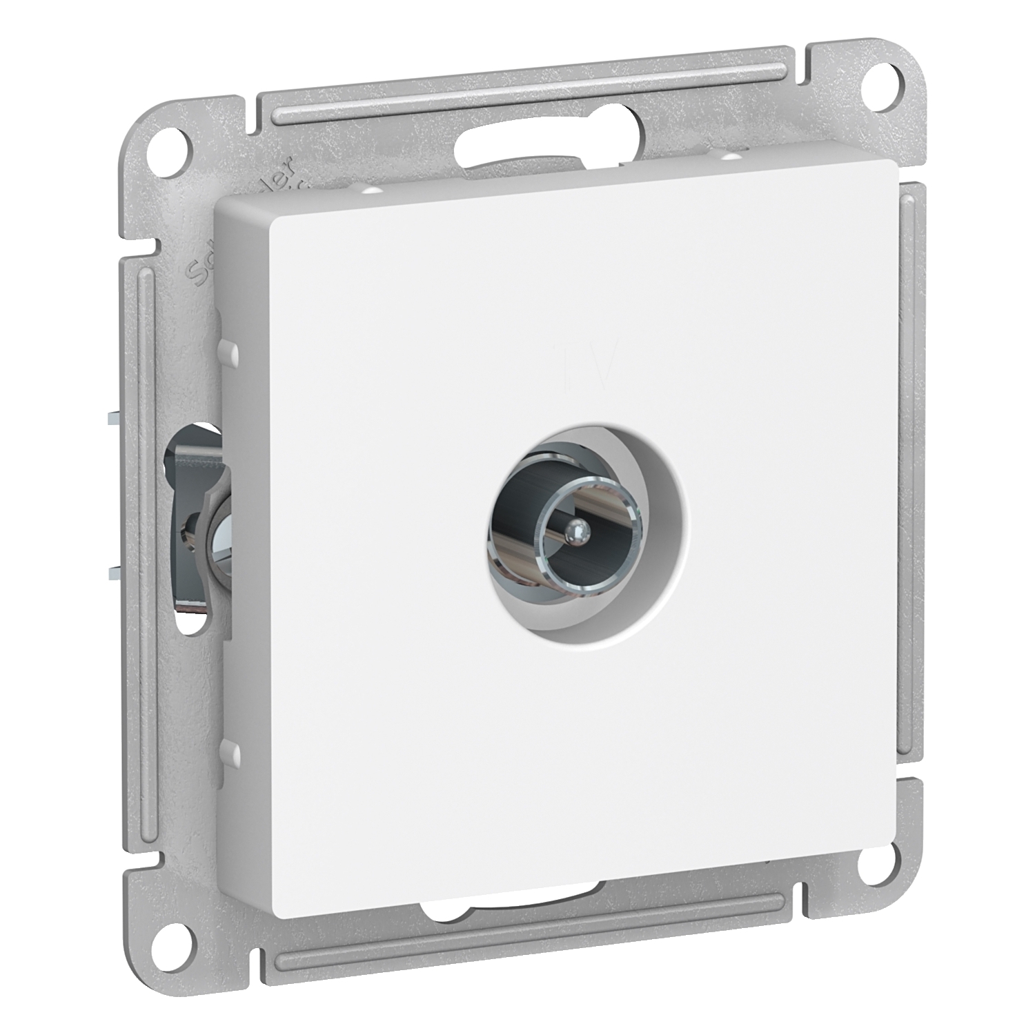 

ATN000191 Atlasdesign TV Розетка оконечная 1DB, механизм, Белый Schneider Electric, Atlasdesign ATN000191