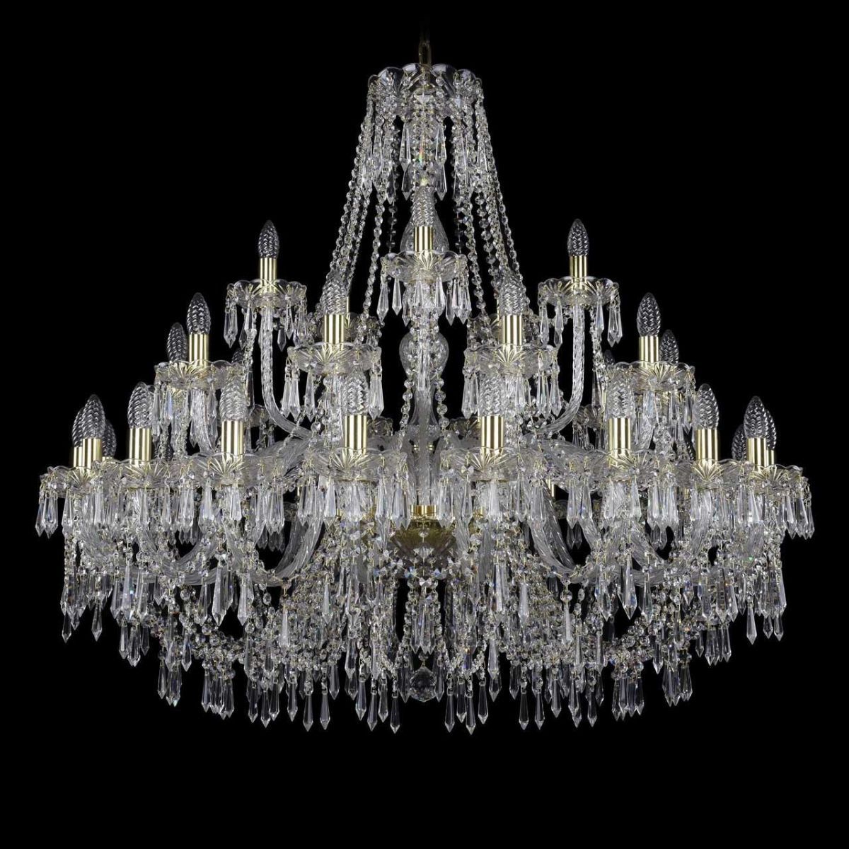 

Подвесная люстра Bohemia Ivele 1403/20+10+5/400/G, Золотой, 1403 Gold 1403/20+10+5/400/G