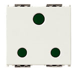 

16258.B Розетка 2p+t 16a англия белая Vimar Idea, Idea Rondo 16258.B