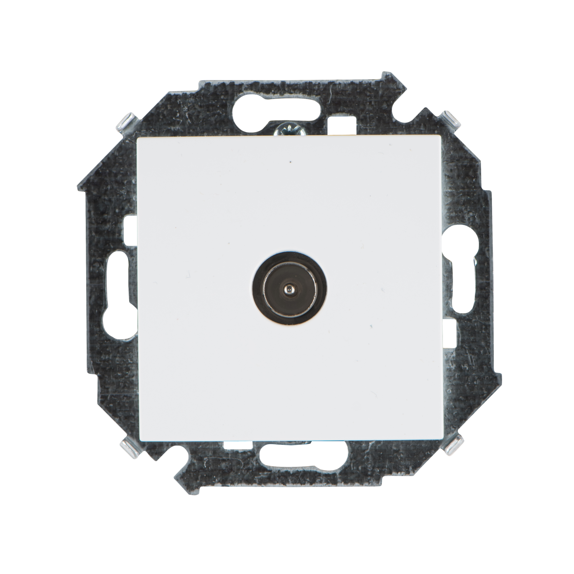 

1591475-030 Розетка TV одиночная, винтовой зажим, белый Simon 15, 1591475-030