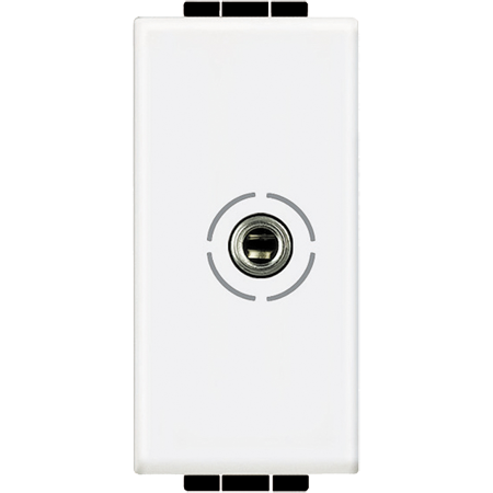 

N4280 Разъем Аудио Jack 3,5 цвет белый Bticino, LivingLight Air N4280