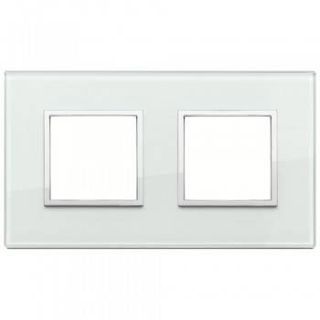 21643.71 Рамка Eikon Evo Аква 4 модуля Vimar фото