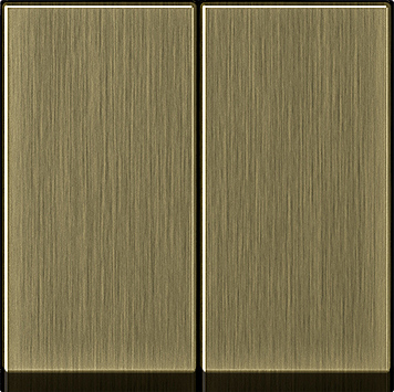 

2315603 Накладка 2 канального светорегулятора Бронза Gira, Esprit Linoleum-Multiplex 2315603