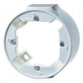 100109 Рамка для наружного монтажа Serie 1930 Полярная белизна с блеском 1-постовая Berker фото