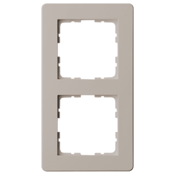 Рамка 2-постовая,  Тауп Jasmart G-Flex G1102T фото