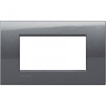 LNA4804AC Рамка LivingLight Квадрат Нержавеющая сталь 4-модульная Bticino фото