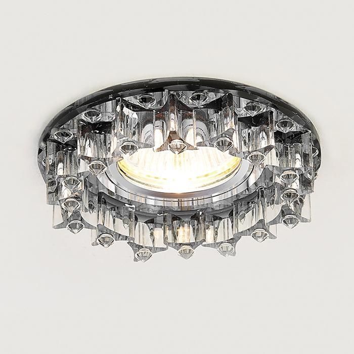

Встраиваемый светильник Ambrella light Crystal K370 BK, Чёрный, Crystal K370 BK