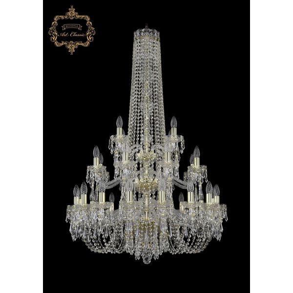 

Подвесная люстра ноя.23 11.23.16+8+4.300.3d.h-128.Gd.Dr Art Classic, Прозрачный, ноя.23 11.23.16+8+4.300.3d.h-128.Gd.Dr