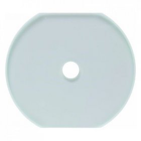 1095 Промежуточная Рамка Glasserie Прозрачный 1-постовая Berker фото