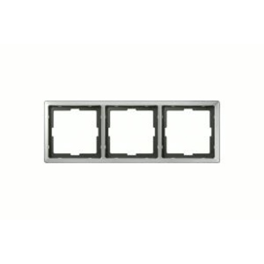 

MTN481346 Рамка Artec Сталь 3-постовая Merten, Artec MTN481346