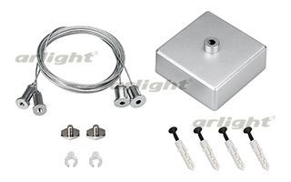 

Подвес S2-LINE 2x2m Set (Silver Box, Pad 15x2mm) Arlight 023411, Suspension 023411