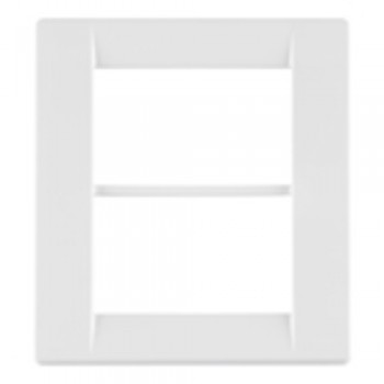 16747.01 Рамка Idea Classica Бриллиантовый белый 6 модулей Vimar фото