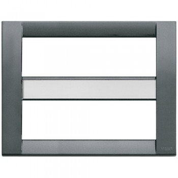 16748.V23 Рамка Idea Classica Антрацит 12 модулей Vimar фото