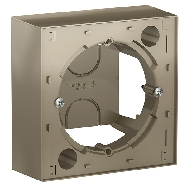 

ATN000500 Atlasdesign Коробка для наружного монтажа, Шампань Schneider Electric, Atlasdesign ATN000500