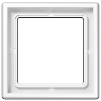 LS981WW Рамка LS 990 Белый 1-постовая Jung фото