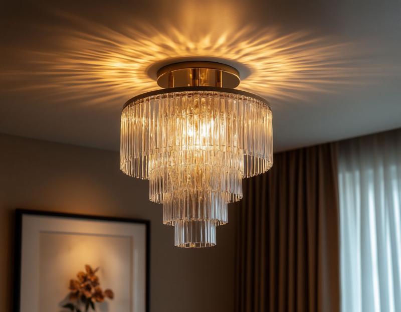Лучшие люстры для натяжных потолков
