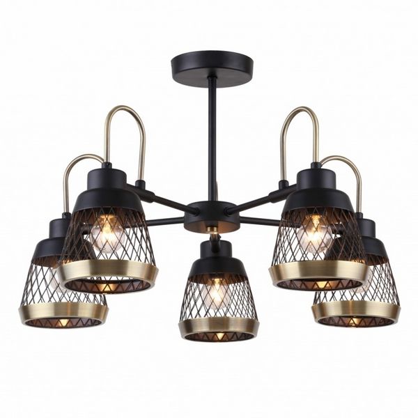 

Потолочная люстра Entresol 2346-5P F-Promo, Чёрный, Entresol 2346-5P