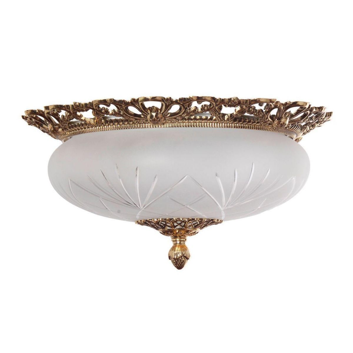 

Потолочный светильник Arti Lampadari Venezia E 1.13.38 G, Белый, Venezia Gold Venezia E 1.13.38 G