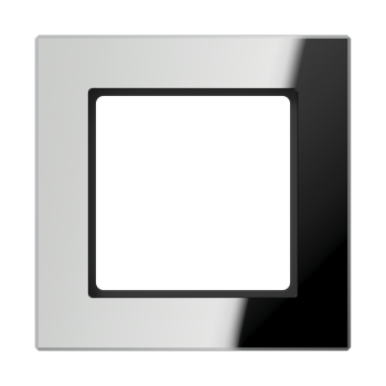 AC581GLSI Рамка A Creation Зеркальное стекло 1-постовая Jung фото