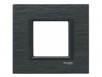Рамка 1-постовая, иберийский сланец Schneider Electric Unica Class MGU68.002.7Z2 фото