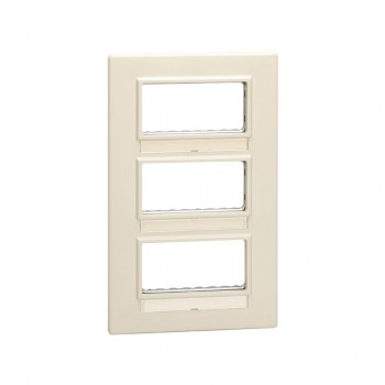 27852-32 Рамка 6 постов. 12 мод., слоновая кость Simon 27 фото