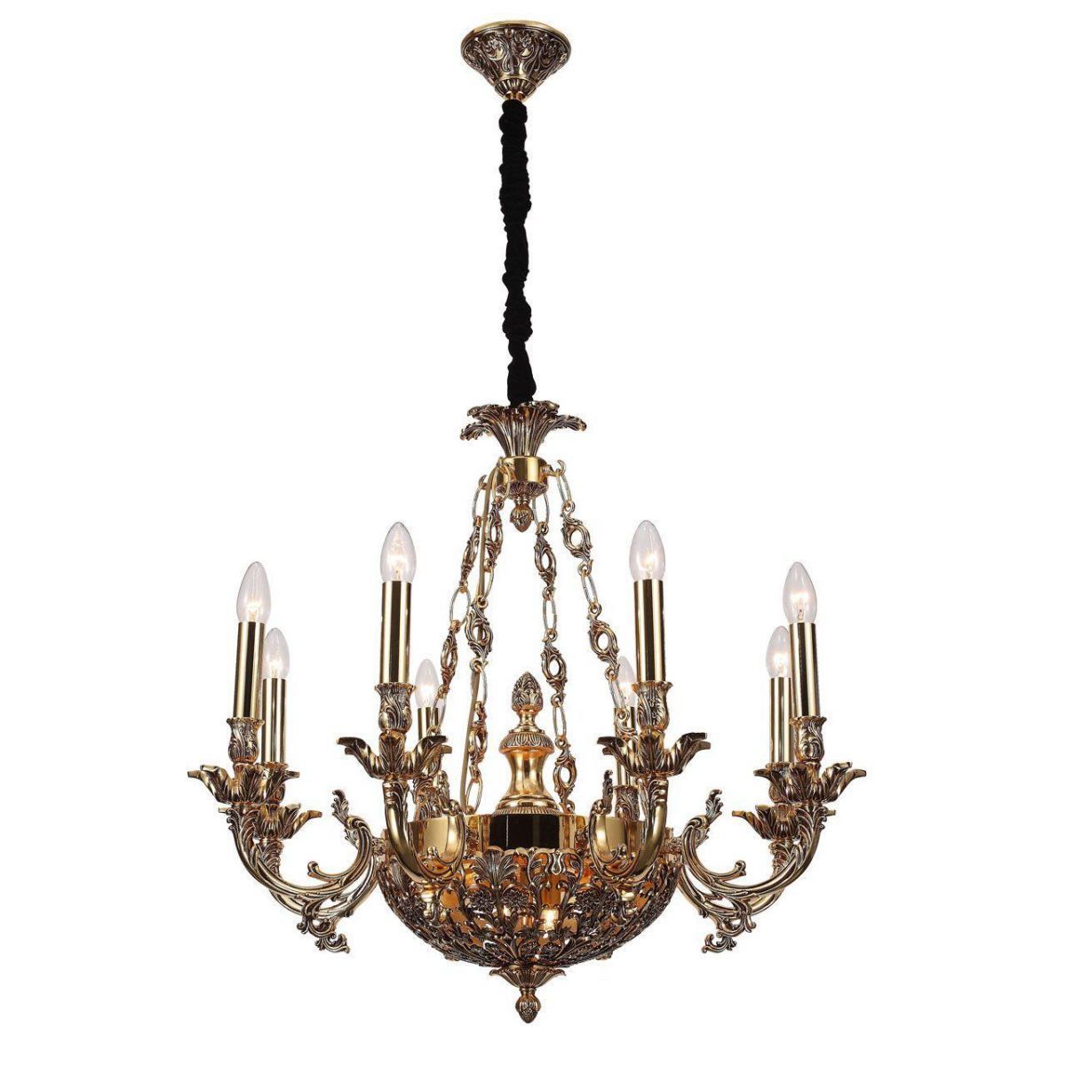 

Подвесная люстра Lucia Tucci Firenze 1781.8.2 Antique Gold, Золотой, Firenze Antique Gold Firenze 1781.8.2 Antique Gold