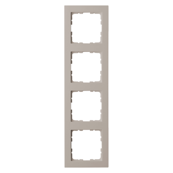 Рамка  4-постовая,  Тауп Jasmart G-Classic G1004T фото