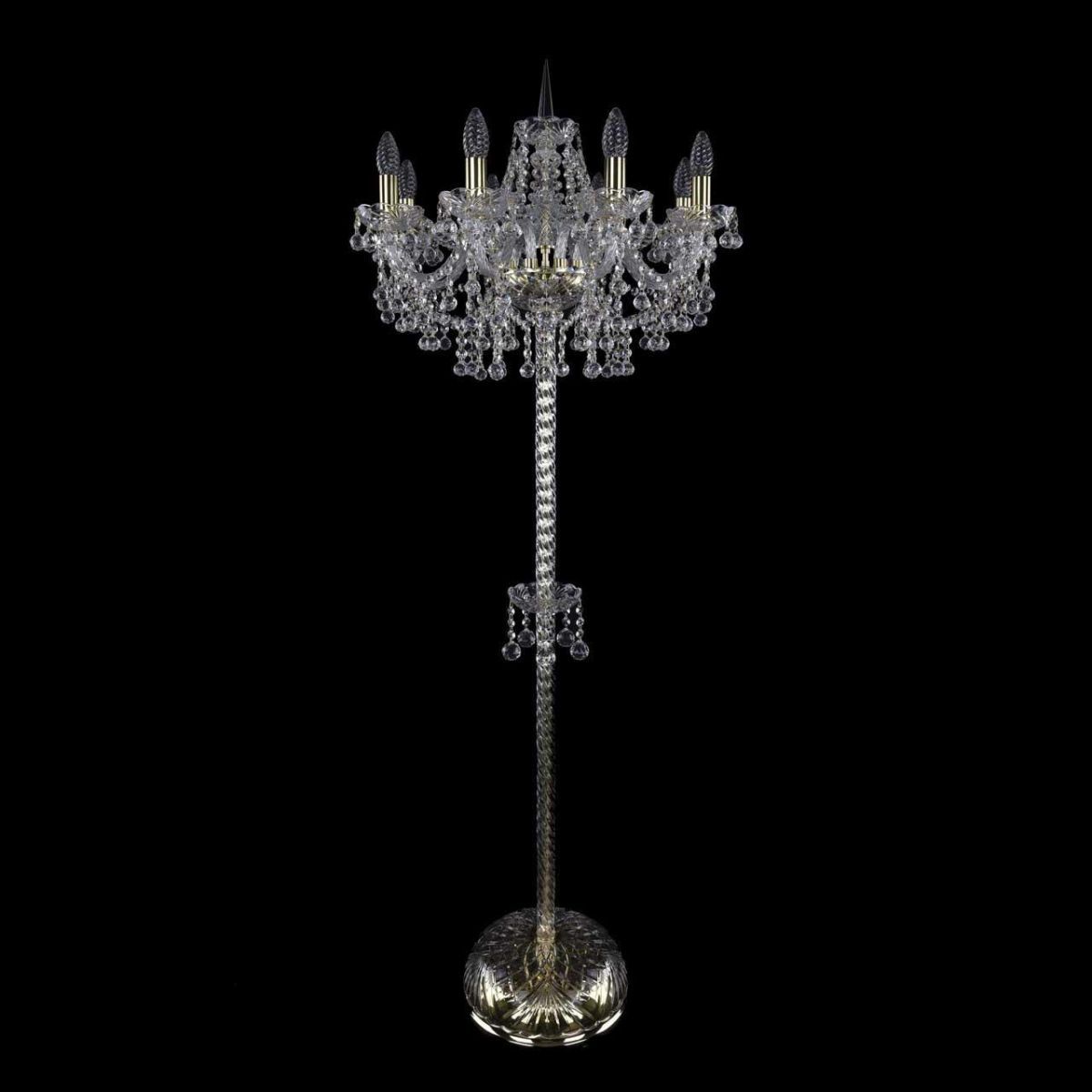 

Торшер Bohemia Ivele 1409T2/8/195-160/G, Золотой, 1409T2 Gold 1409T2/8/195-160/G