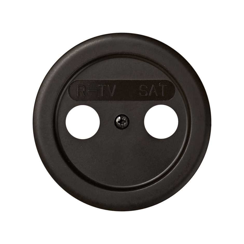 

88097-32 Накладка на телевизионную розетку R-TV+SAT цифровую, Simon 88, коричневый, 88097-32