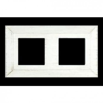 FD01252BD Рамка Provence White Decape 2-постовая Fede фото