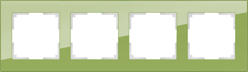 

WL01-Frame-04 Рамка на 4 поста (фисташковый) Favorit Werkel a036590, Favorit WL01-Frame-04 a036590