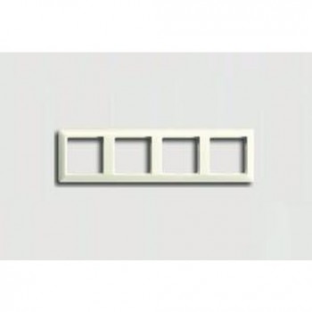 AS584WW Рамка AS 500 Белый 4-постовая Jung фото