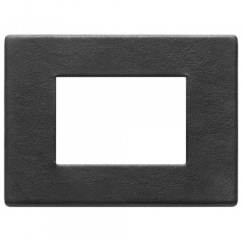 22653.23 Рамка Eikon EXE Черный лес 3-модульная Vimar фото