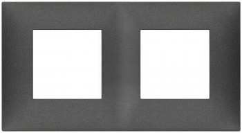 09664.14 Накладка Neve up на 4 модуля (2+2), карбон матовый  Vimar фото