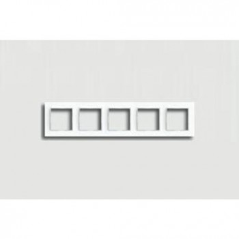 AC585WW Рамка A Creation Белый 5-постовая Jung фото