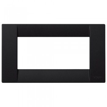 16744.D.15 Рамка Idea Classica Графит шелк 4 модуля Vimar фото