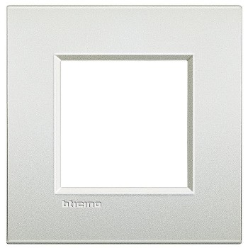Рамка 2 модуля, белый жемчуг Bticino Living Light Air LNE4802PR фото