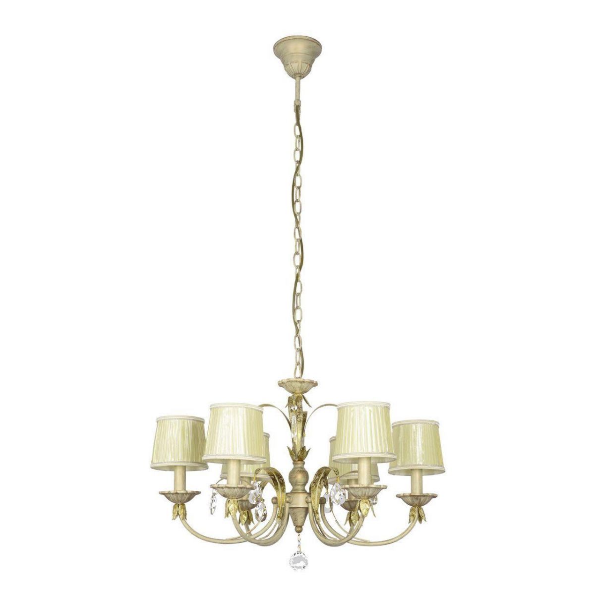 

Подвесная люстра Arti Lampadari Galera E 1.1.6 CG, Кремовый, Galera Galera E 1.1.6 CG