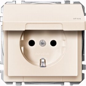 

MTN2314-4044 Механизм розетки с крышкой со шторками , замок Merten, Artec MTN2314-4044
