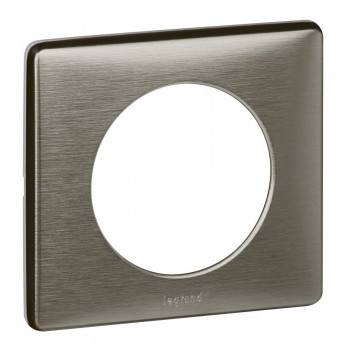 068971 Рамка Celiane Металлик Вольфрам 1-постовая Legrand фото