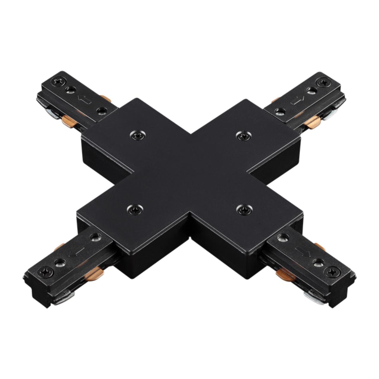

Соединитель для шинопровода X-образный Novotech 135013, Чёрный, 135013