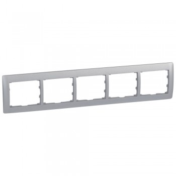 771305 Рамка Galea Life Алюминий 5-постовая Legrand фото