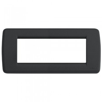 16765.D.15 Рамка Idea Rondo Графит шелк 5 модулей Vimar фото