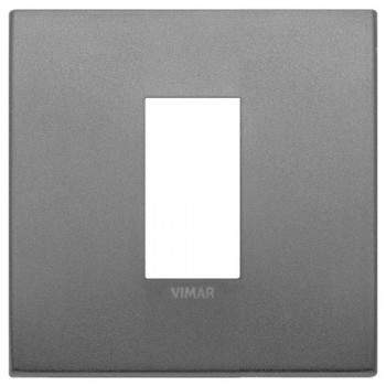 19641.02 Рамка Arke Classic Ардезия матовая 1 модуль Vimar фото