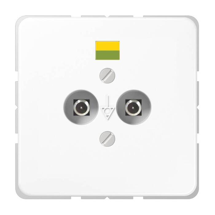 

CD565-2WW Розетка для выравнивания потенциалов Jung, CD Ударопрочная CD565-2WW