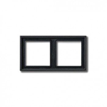 AL2982AN Рамка LS 990 Лакированный алюминий 2-постовая Jung фото