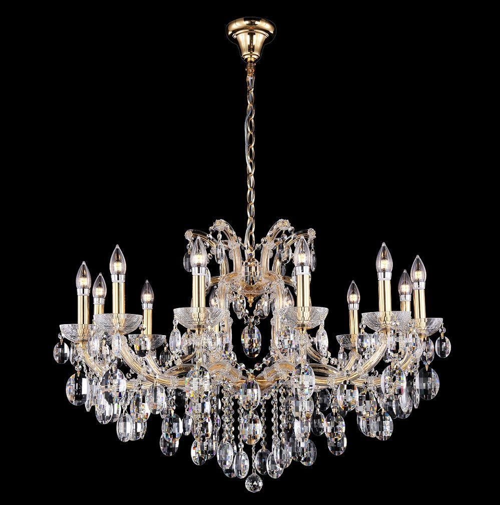 

Подвесная люстра Crystal Lux Hollywood SP12 Gold, Прозрачный, Hollywood Gold Hollywood SP12 Gold